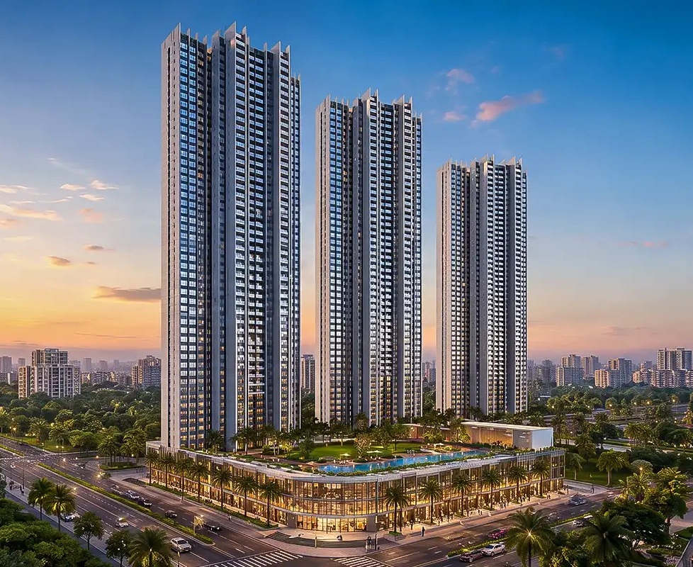 Sunteck Belvedere Park luxury 2 and 3 BHK apartments at Mira Road, Mumbai